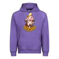 Tulip cow with pig and chick Urban Hoodie - RanaPortraitStore