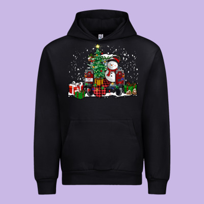 Christmas Truck Urban Hoodie Designed By Ranaportraitstore