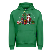 Emerald christmas truck Urban Hoodie - RanaPortraitStore