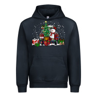 Navy christmas truck Urban Hoodie - RanaPortraitStore