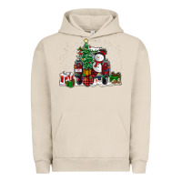Pigment French Oak christmas truck Urban Hoodie - RanaPortraitStore
