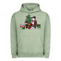 Pigment Oil Green christmas truck Urban Hoodie - RanaPortraitStore
