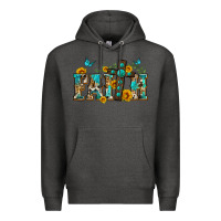 Charcoal Heather western faith Premium Hoodie - Zillion Design Studio