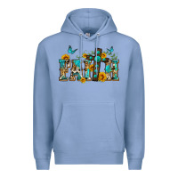 Colony Blue western faith Premium Hoodie - Zillion Design Studio