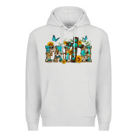 Dove Grey western faith Premium Hoodie - Zillion Design Studio