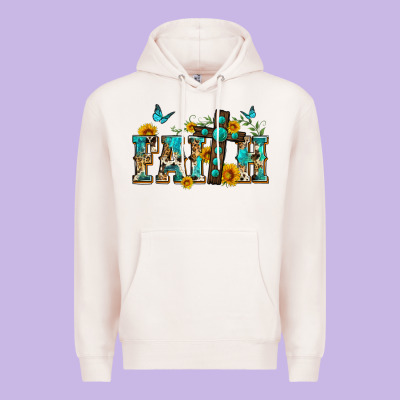 Western Faith Premium Hoodie Designed By Zillion Design Studio