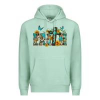 Seafoam western faith Premium Hoodie - Zillion Design Studio
