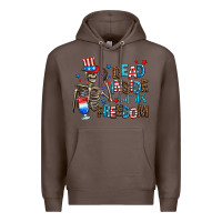 Coffee dead inside but its freedom Premium Hoodie - AdoDesignShop