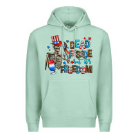 Seafoam dead inside but its freedom Premium Hoodie - AdoDesignShop