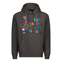 Smoke dead inside but its freedom Premium Hoodie - AdoDesignShop