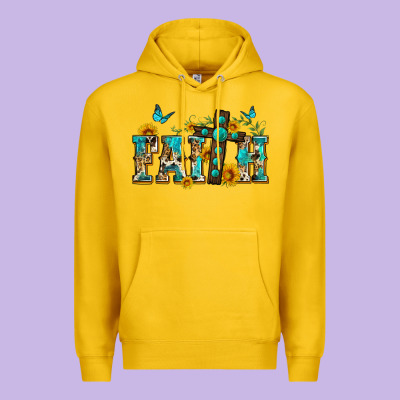 Western Faith Premium Hoodie Designed By Zillion Design Studio
