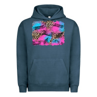 Pigment Midnight Navy race background Urban Hoodie - Zillion Design Studio