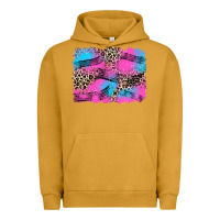 Pigment Peanut Butter race background Urban Hoodie - Zillion Design Studio