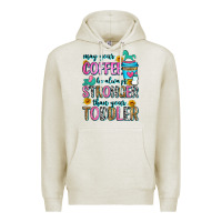 Oatmeal Heather may your coffee be always stronger than your toodl Premium Hoodie - Zillion Design Studio