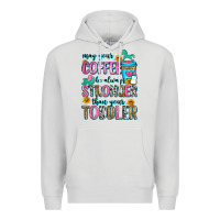 Dove Grey may your coffee be always stronger than your toodl Premium Hoodie - Zillion Design Studio