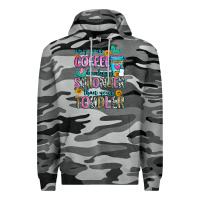 Slate Camo may your coffee be always stronger than your toodl Premium Hoodie - Zillion Design Studio
