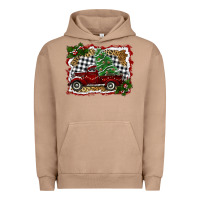 Pigment Burro christmas truck with tree Urban Hoodie - RanaPortraitStore