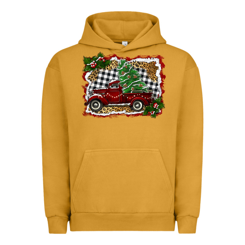 Christmas Truck With Tree Urban Hoodie by RanaPortraitStore | Teevron