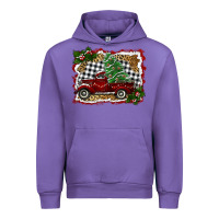 Tulip christmas truck with tree Urban Hoodie - RanaPortraitStore