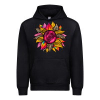Black race  sunflower Urban Hoodie - Zillion Design Studio