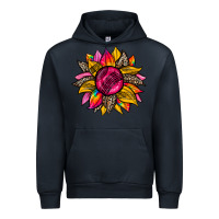 Navy race  sunflower Urban Hoodie - Zillion Design Studio