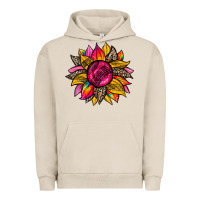 Pigment French Oak race  sunflower Urban Hoodie - Zillion Design Studio