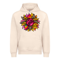 Sandshell race  sunflower Urban Hoodie - Zillion Design Studio
