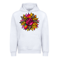 White race  sunflower Urban Hoodie - Zillion Design Studio