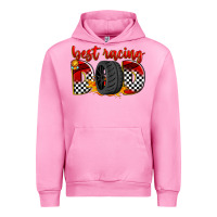 Fuchsia Pink best racing dad Urban Hoodie - Zillion Design Studio