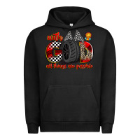 Pigment Black with god all things are possible Urban Hoodie - Zillion Design Studio