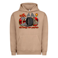 Pigment Burro with god all things are possible Urban Hoodie - Zillion Design Studio