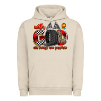 Pigment French Oak with god all things are possible Urban Hoodie - Zillion Design Studio