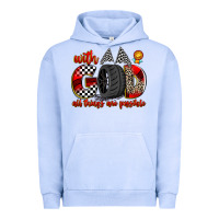 Pigment Grape Ice with god all things are possible Urban Hoodie - Zillion Design Studio