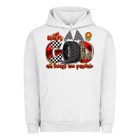 Pigment Lunar Rock with god all things are possible Urban Hoodie - Zillion Design Studio
