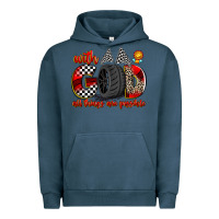 Pigment Midnight Navy with god all things are possible Urban Hoodie - Zillion Design Studio