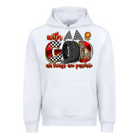 White with god all things are possible Urban Hoodie - Zillion Design Studio