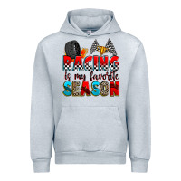 Heather Grey racing is my favorite season Urban Hoodie - Zillion Design Studio