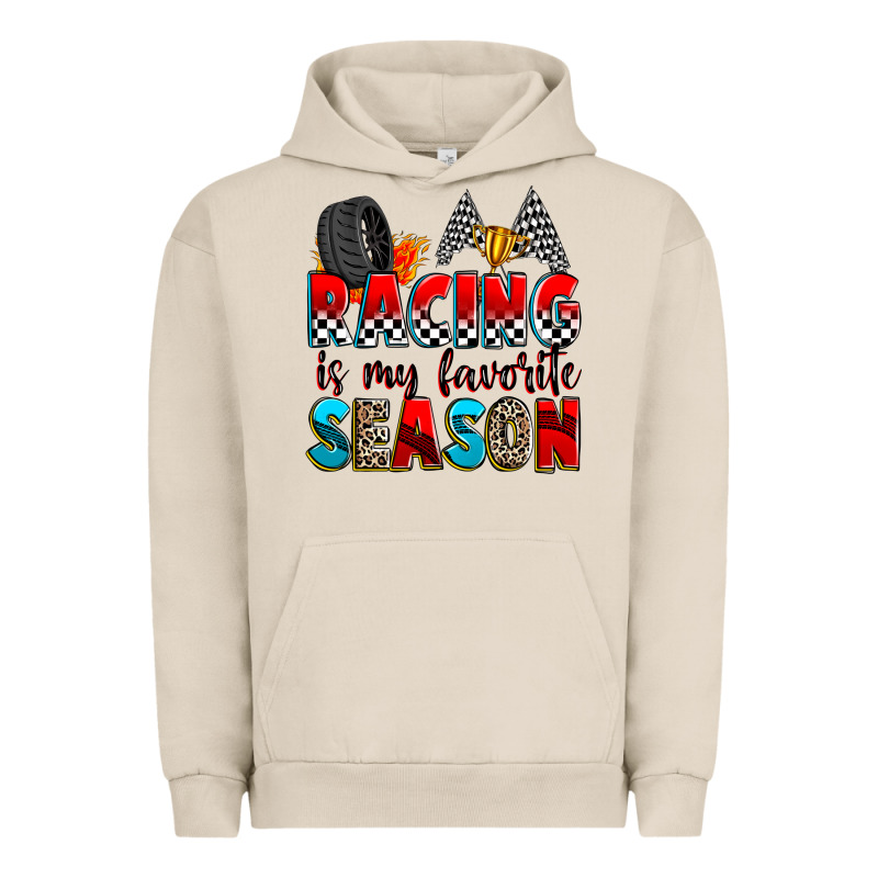 Racing Is My Favorite Season Urban Hoodie by Zillion Design Studio | Teevron