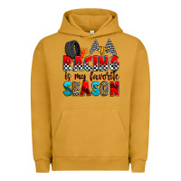 Pigment Peanut Butter racing is my favorite season Urban Hoodie - Zillion Design Studio
