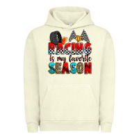 Pigment Pistachio racing is my favorite season Urban Hoodie - Zillion Design Studio