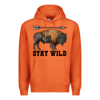 Carrot stay wild bison Premium Hoodie - RanaPortraitStore