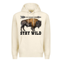 Tofu stay wild bison Premium Hoodie - RanaPortraitStore