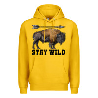 Lemon stay wild bison Premium Hoodie - RanaPortraitStore