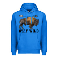 True Royal stay wild bison Premium Hoodie - RanaPortraitStore