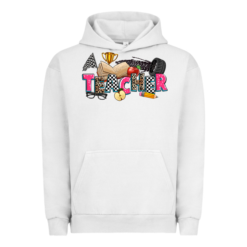 Race Teacher Urban Hoodie by Zillion Design Studio | Teevron