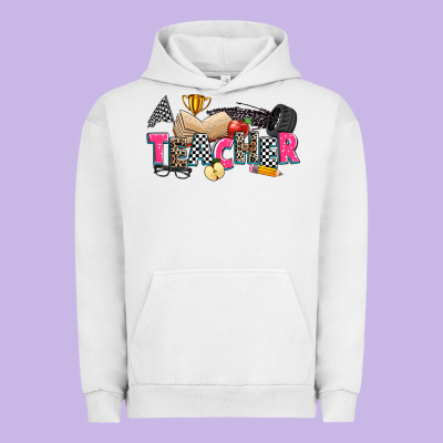 Race Teacher Urban Hoodie Designed By Zillion Design Studio