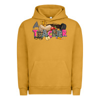 Pigment Peanut Butter race teacher Urban Hoodie - Zillion Design Studio