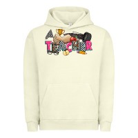 Pigment Pistachio race teacher Urban Hoodie - Zillion Design Studio