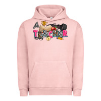 Pigment Salmon race teacher Urban Hoodie - Zillion Design Studio