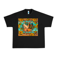 Black Fall coop animals pumpkin Urban Heavy Tee - Artiststas